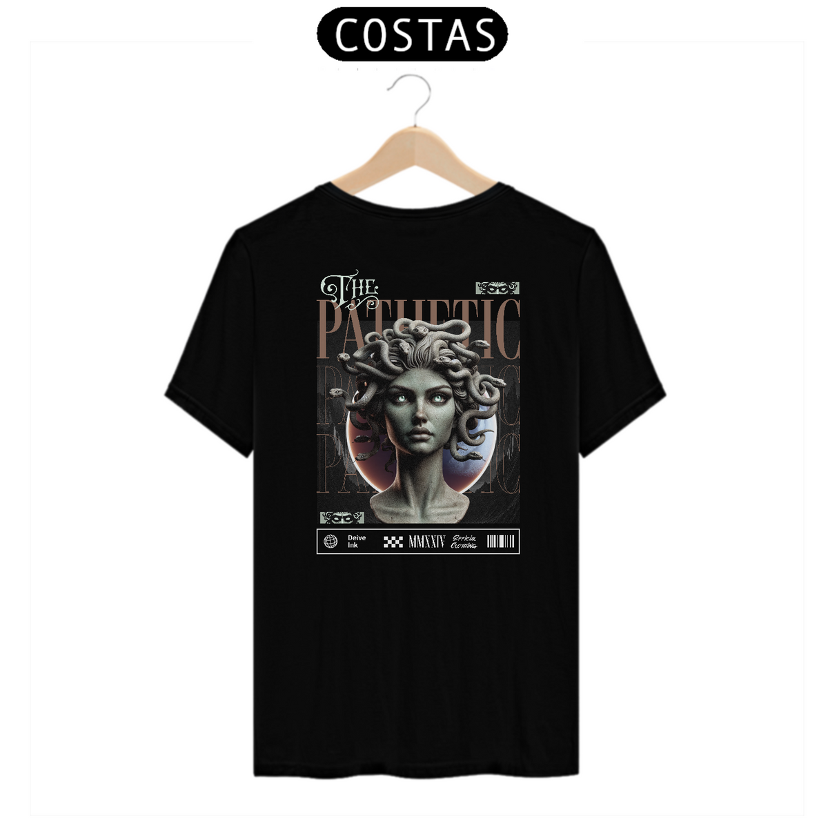 Nome do produto: Camiseta Medusa Streetwear