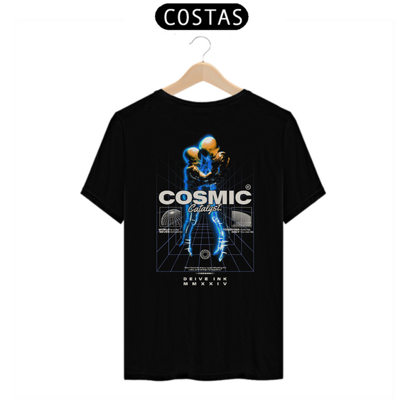 Camiseta Astronaut Couple Cosmic