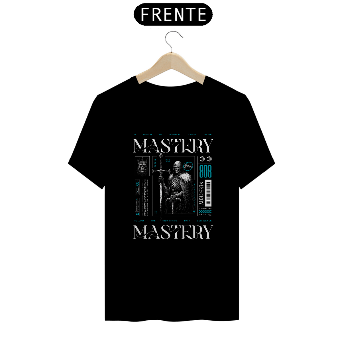 Nome do produto: Camiseta Mastery Urban Streetwear