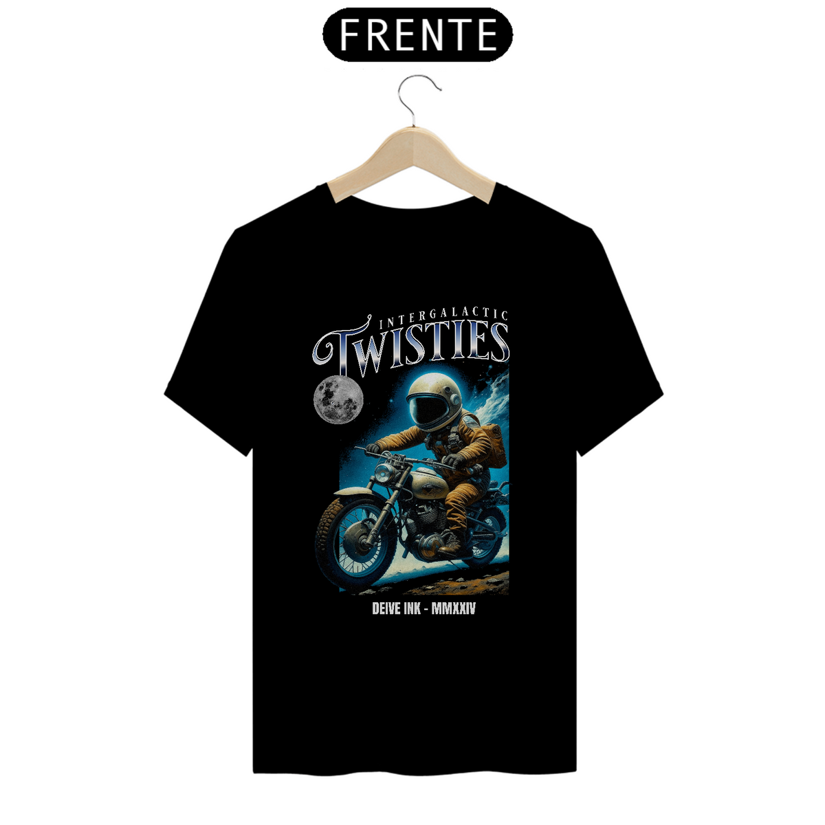 Nome do produto: Camiseta Biker Astronaut