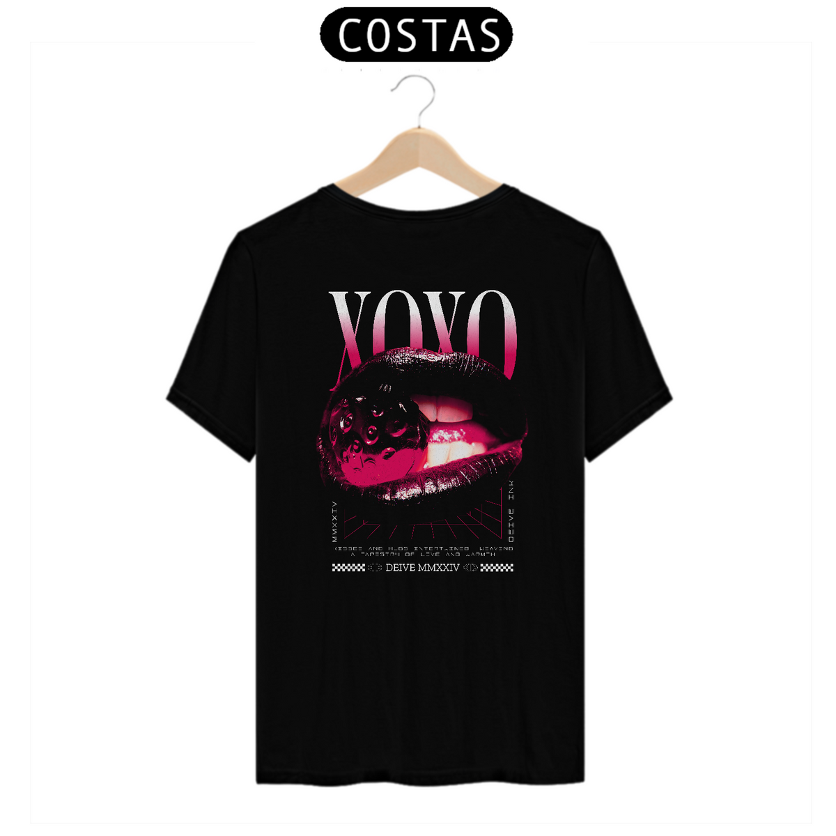 Nome do produto: Camiseta Xoxo Streetwear