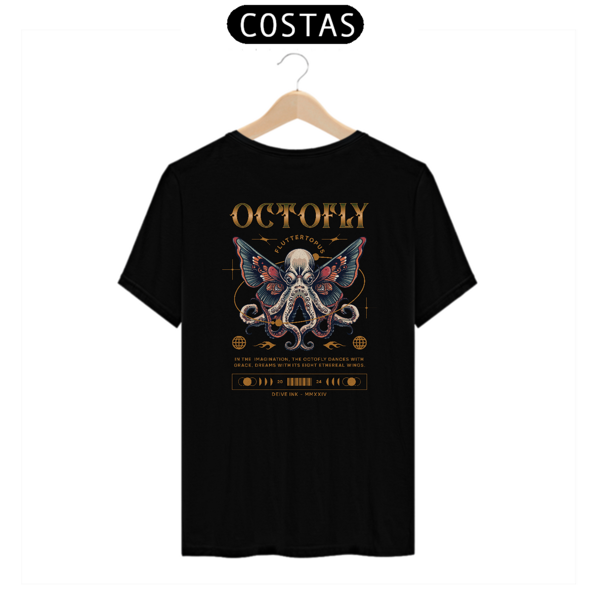 Nome do produto: Camiseta Octofly Streetwear