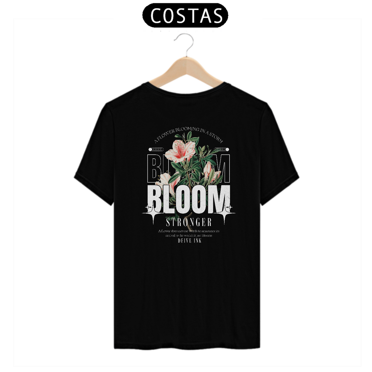 Nome do produto: Camiseta Bloom Streetwear