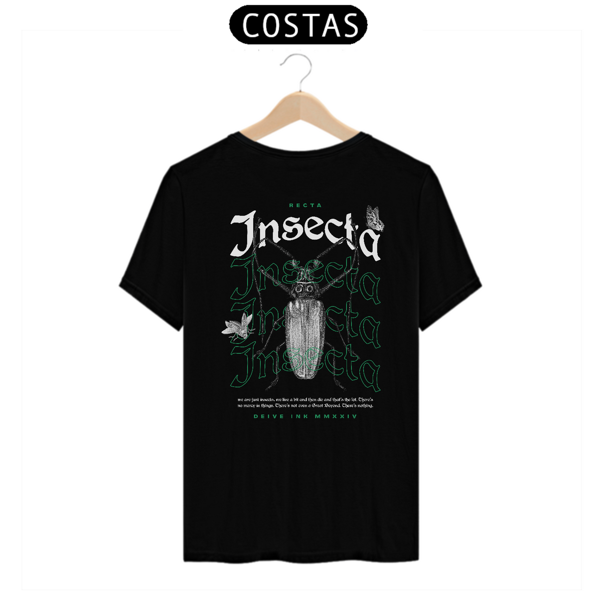Nome do produto: Camiseta Recta Insecta