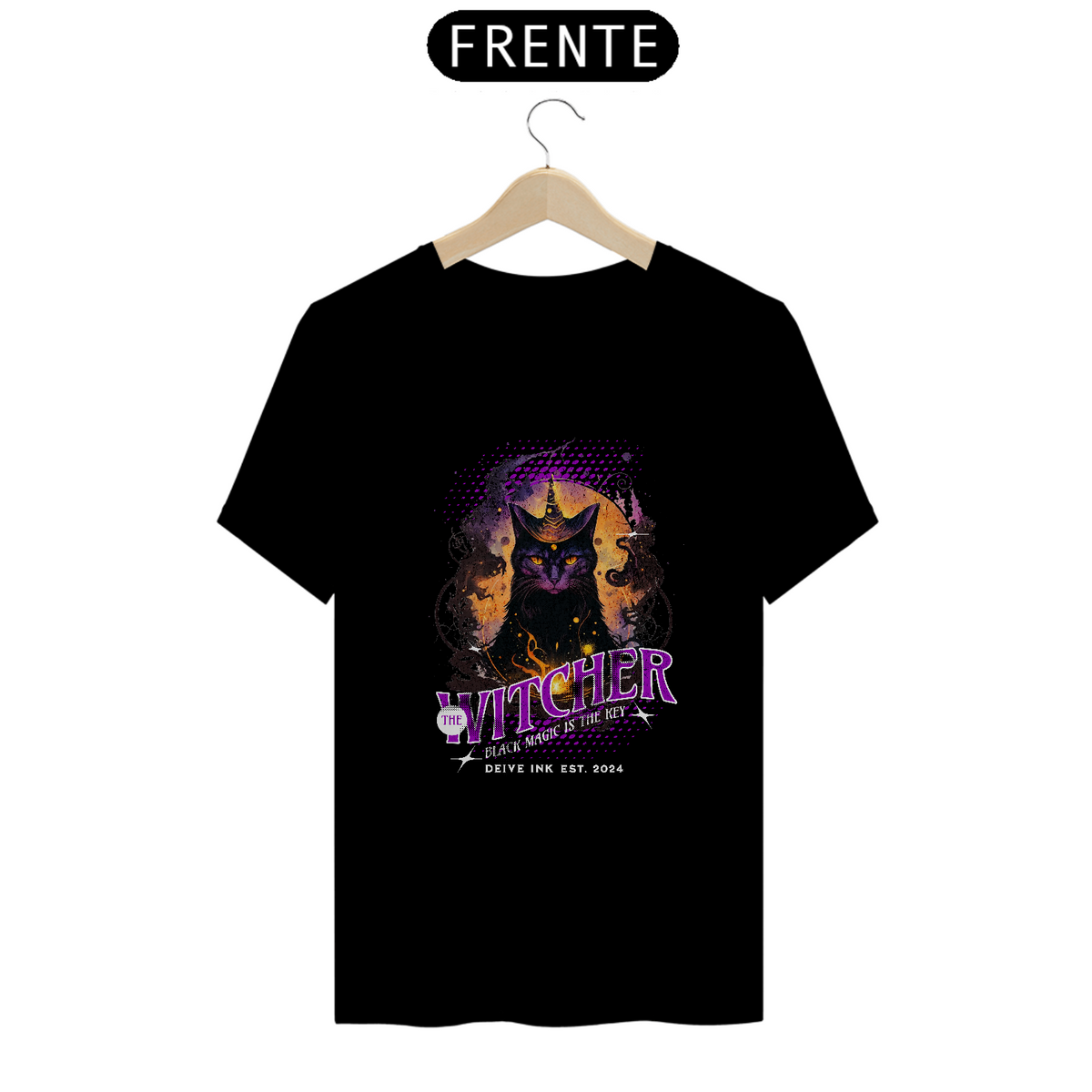 Nome do produto: Camiseta Cat The Witcher