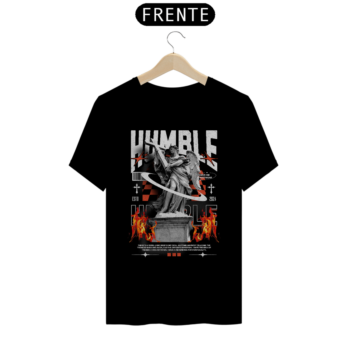 Nome do produto: Camiseta Humble Angel Streetwear