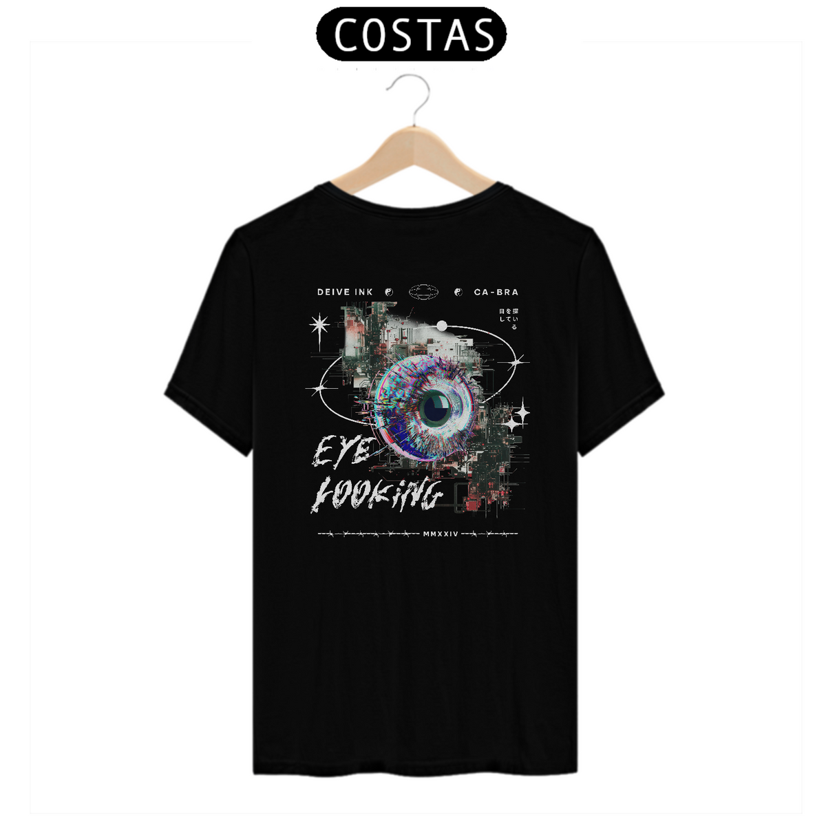Nome do produto: Camiseta Eye Looking Streetwear