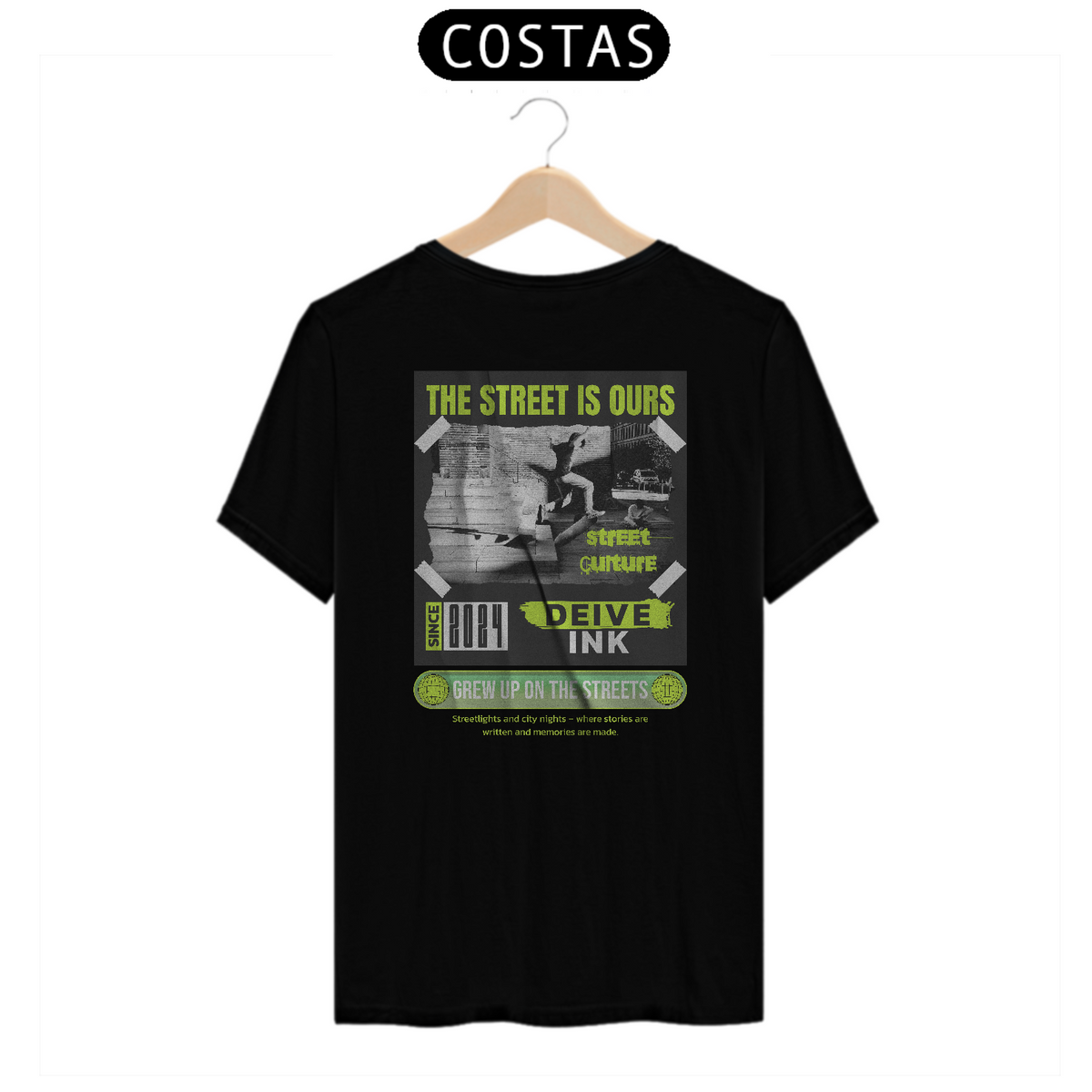 Nome do produto: Camiseta The Street Is Ours 