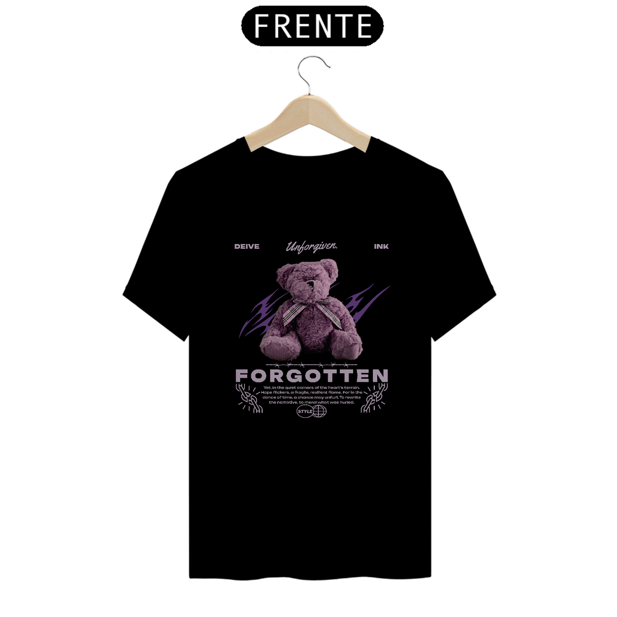Nome do produto: Camiseta Teddy Bear Forgotten