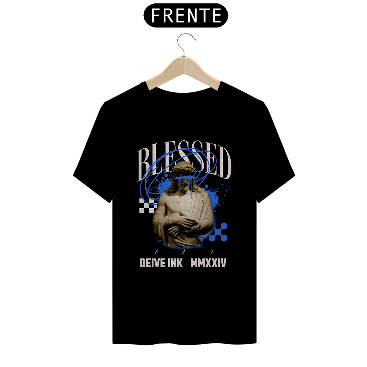 Nome do produto: Camiseta Blessed Brutalism Streetwear