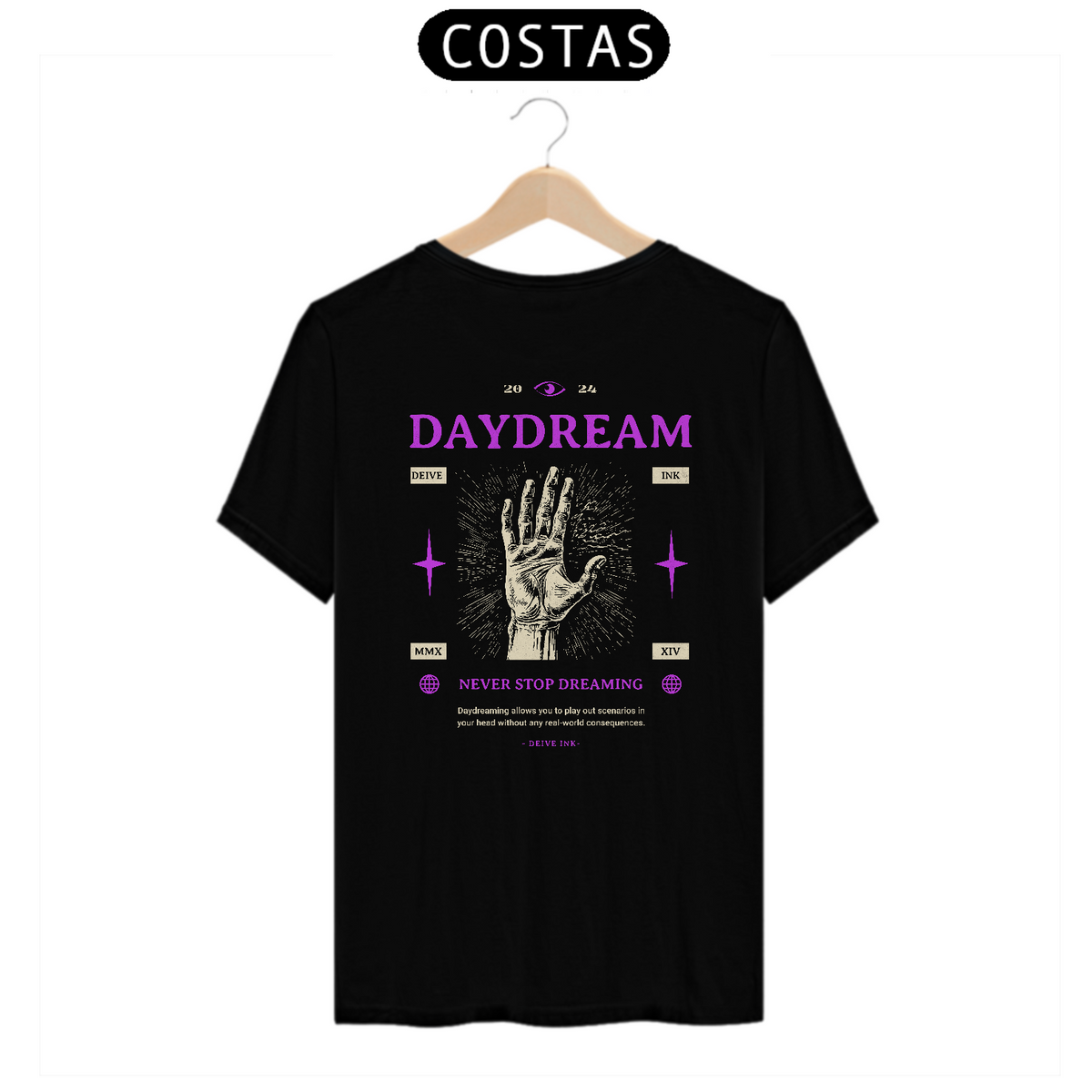 Nome do produto: Camiseta Daydream Streetwear