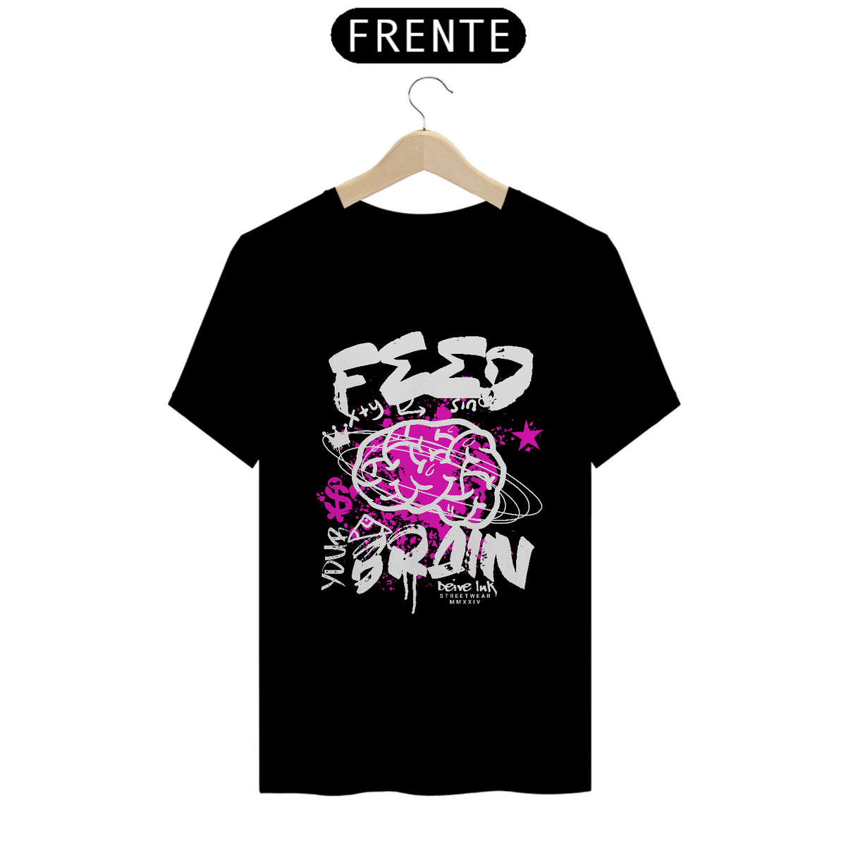 Nome do produto: Camiseta Feed Your Brain