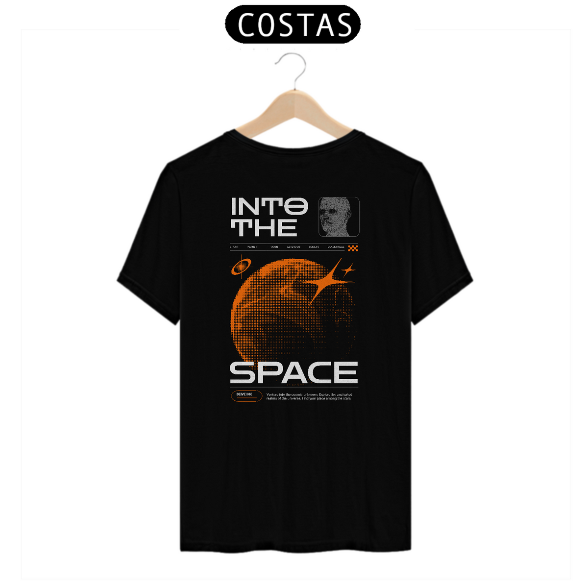 Nome do produto: Camiseta Into The Space Streetwear