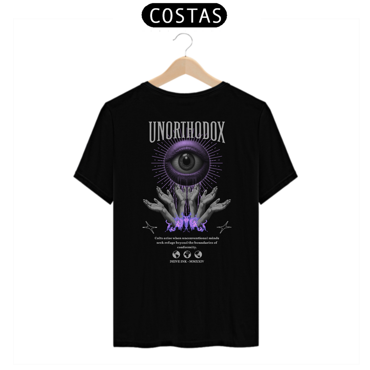 Nome do produto: Camiseta Unorthodox Streetwear-Back