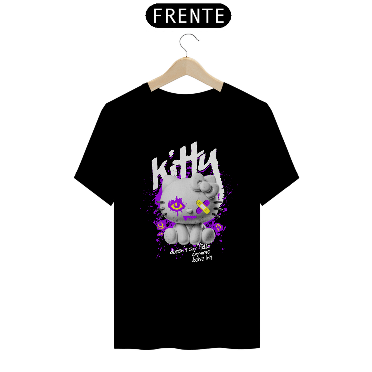 Nome do produto: Camiseta Kitty Streetwear