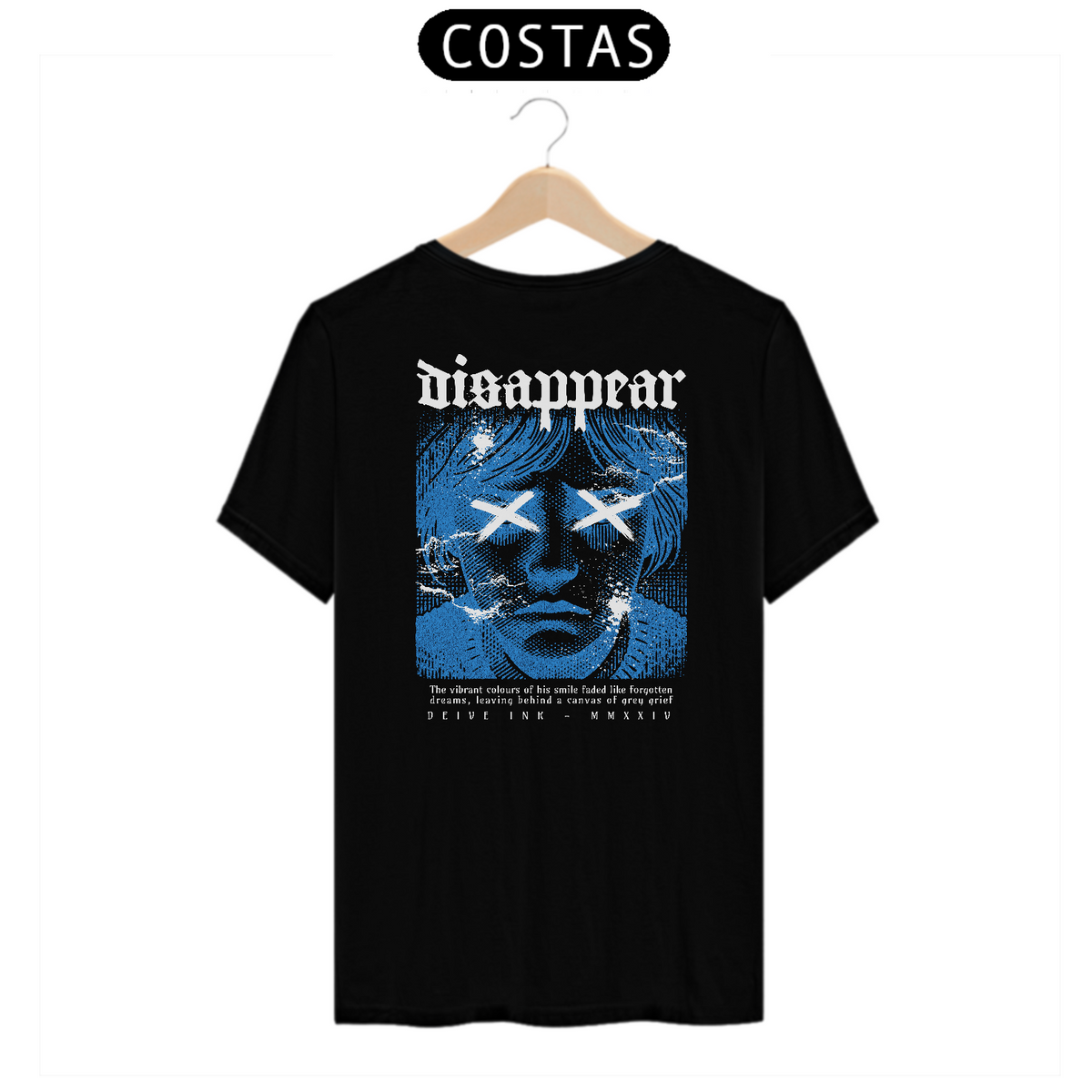 Nome do produto: Camiseta Disappear Streetwear