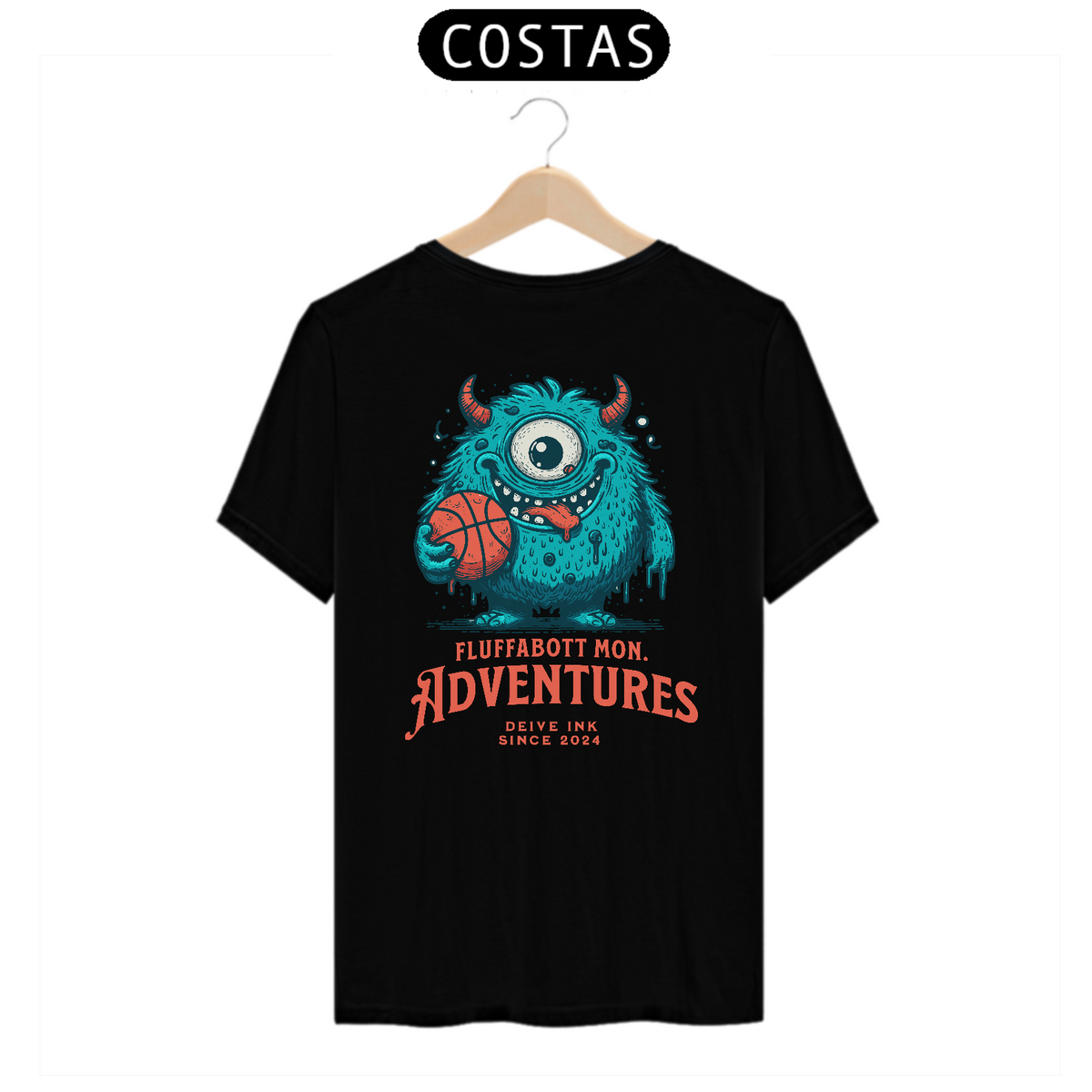 Nome do produto:  Camiseta Monster Style Player-Back