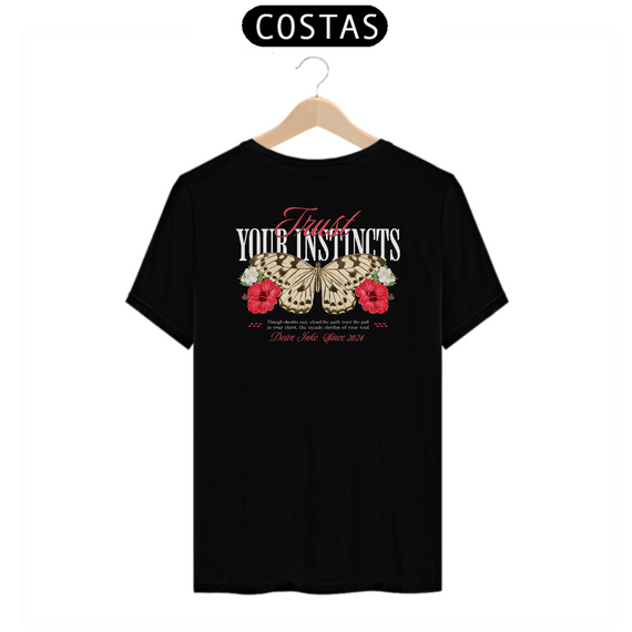 Camiseta Trust Your Instincts Streetwear