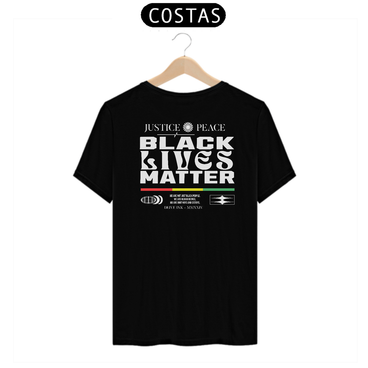 Nome do produto: Camiseta Black Lives Streetwear