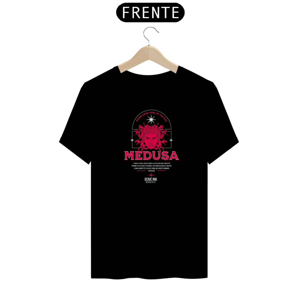 Nome do produto: Camiseta Medusa Illustration