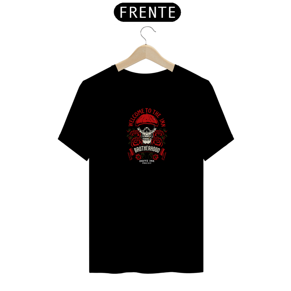 Nome do produto: Camiseta Skull Rose Barber