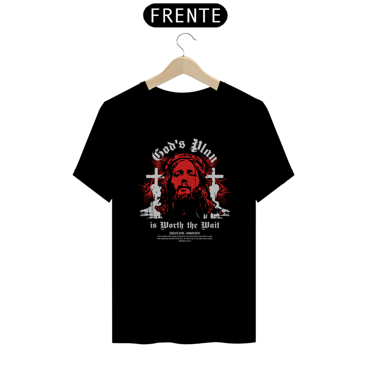 Nome do produto: Camiseta Jesus Cristo Streetwear-Front