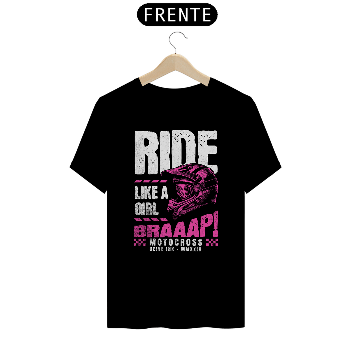 Nome do produto: Camiseta Motocross Ride Streetwear