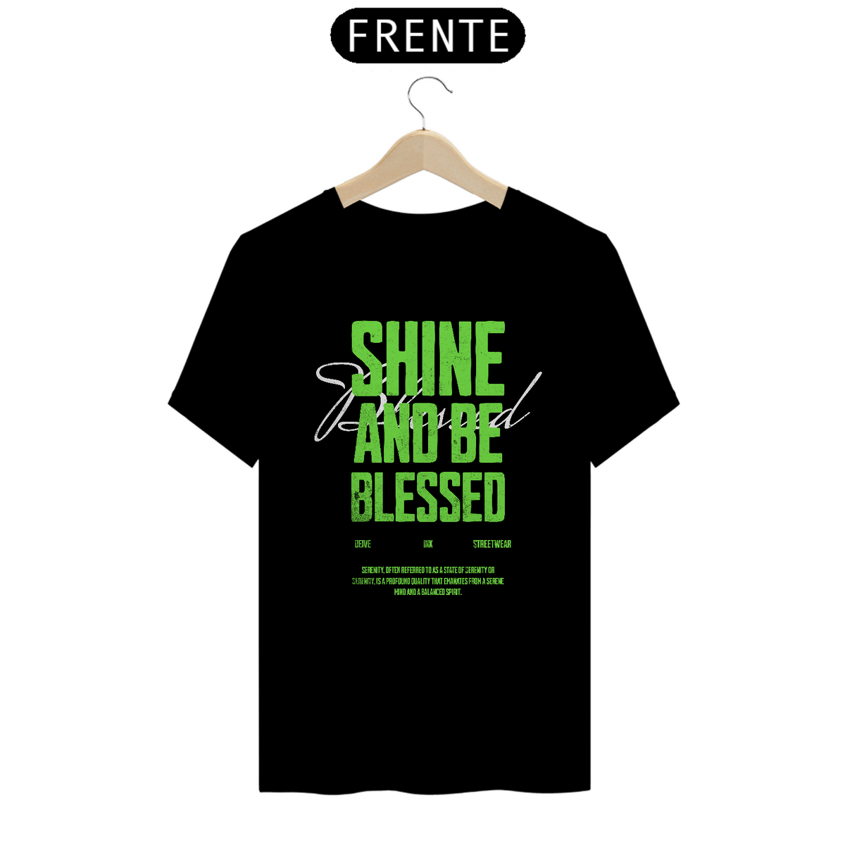 Nome do produto: Camiseta Blessed Streetwear