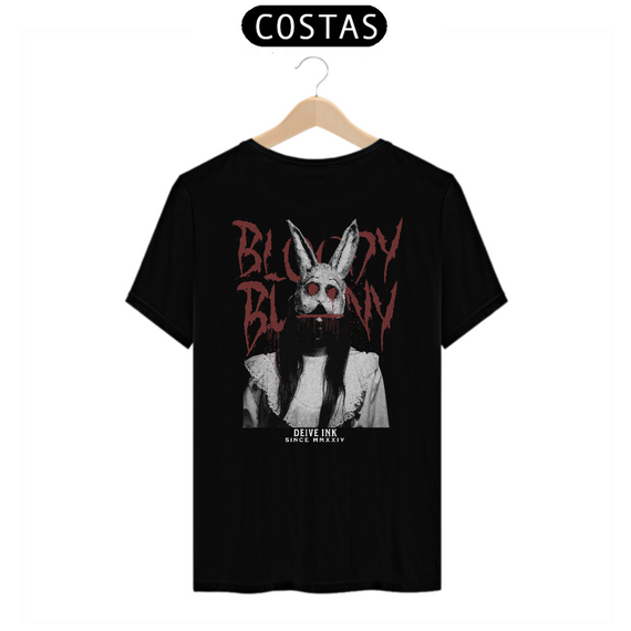 Camiseta Bloody Bunny Streetwear-Back