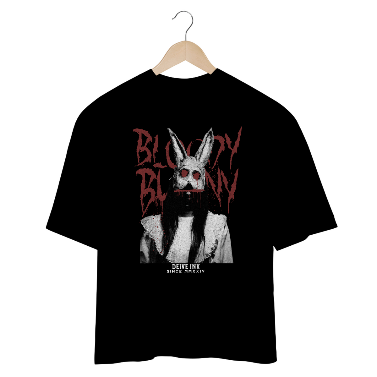 Nome do produto: Camiseta Oversized Bloody Bunny