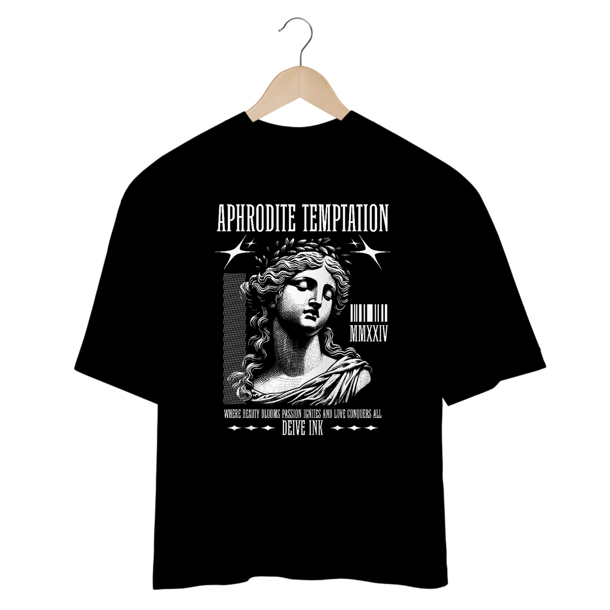 Nome do produto: Camiseta Oversized Aphrodite