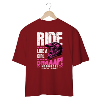 Nome do produtoCamiseta Oversized Motocross Ride