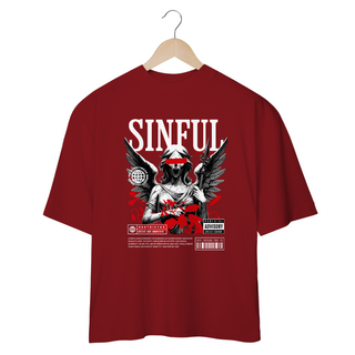 Nome do produtoCamiseta Oversized Sinful Angel