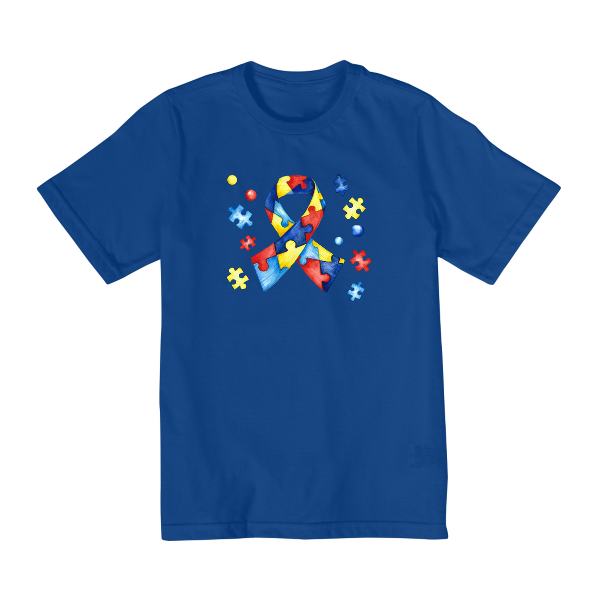 Nome do produto: Camiseta Infantil (10 a 14)- Laço Desenhado