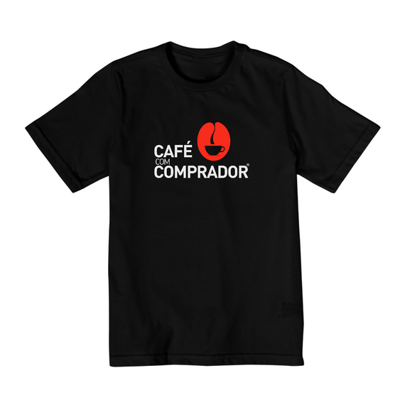 Camiseta Infantil (10 a 14) - Café Com Comprador 1