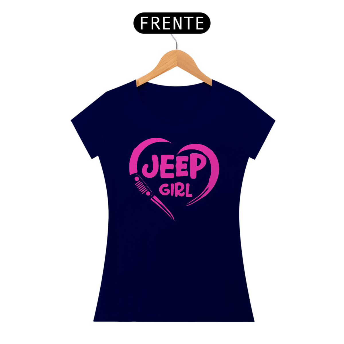 Nome do produto: Baby Look - Jeep Girl