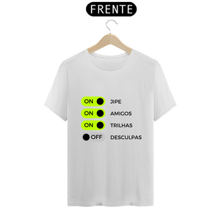 T-shirt Prime Branca - Amigos