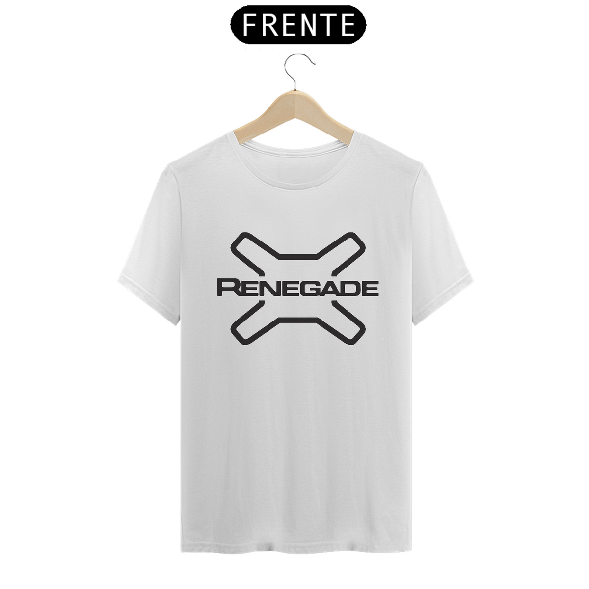 Nome do produto: T-Shirt Quality - Renegade Logo