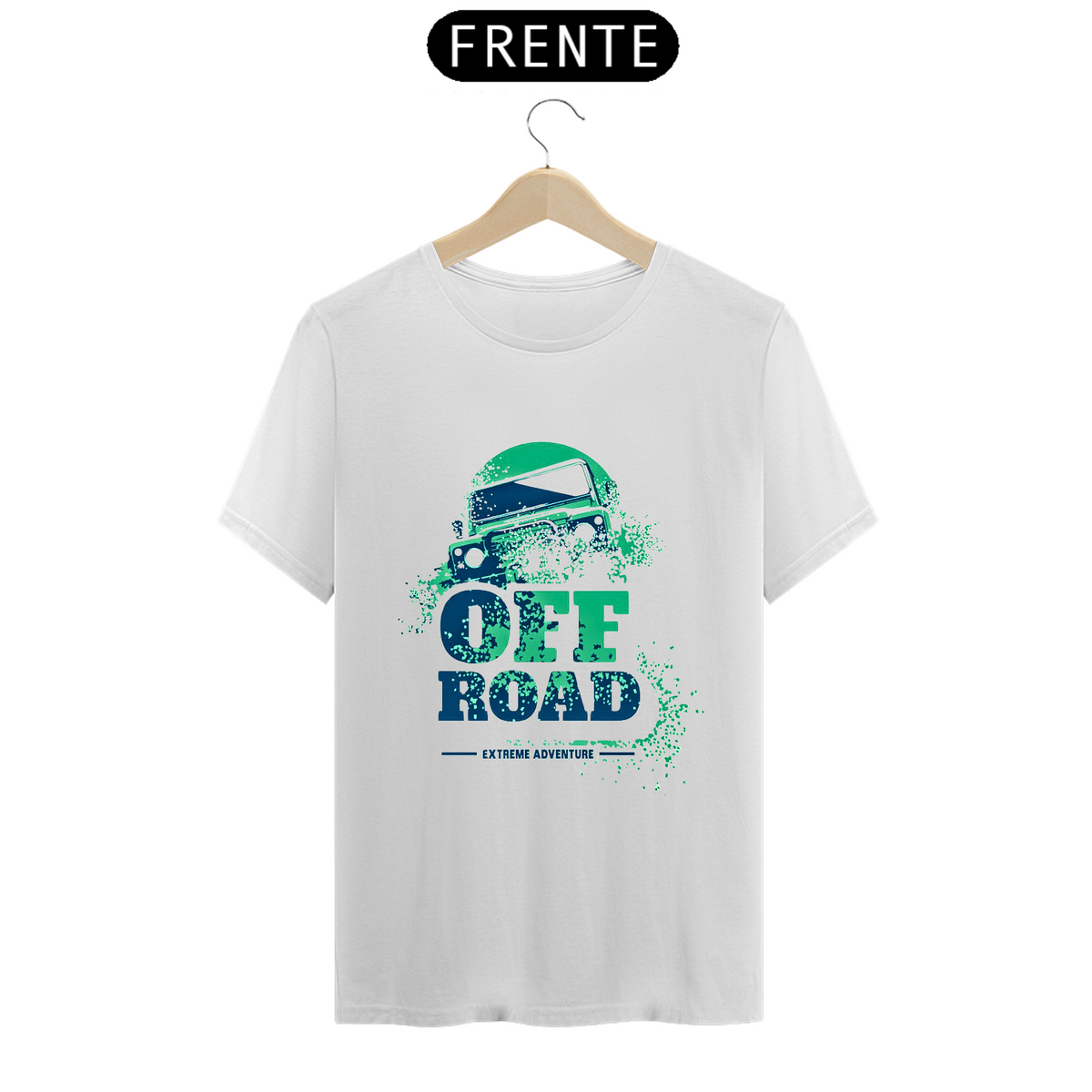 Nome do produto: T-Shirt Prime - Off Road Land Branca