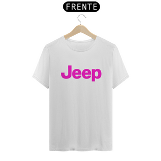 Nome do produtoT-Shirt Quality - Jeep Logo Rosa