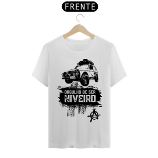 T-Shirt Quality - Orgulho Niveiro - Branca