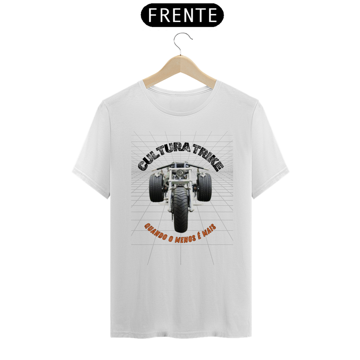Nome do produto: T-Shirt Trike - Cultura - Branca