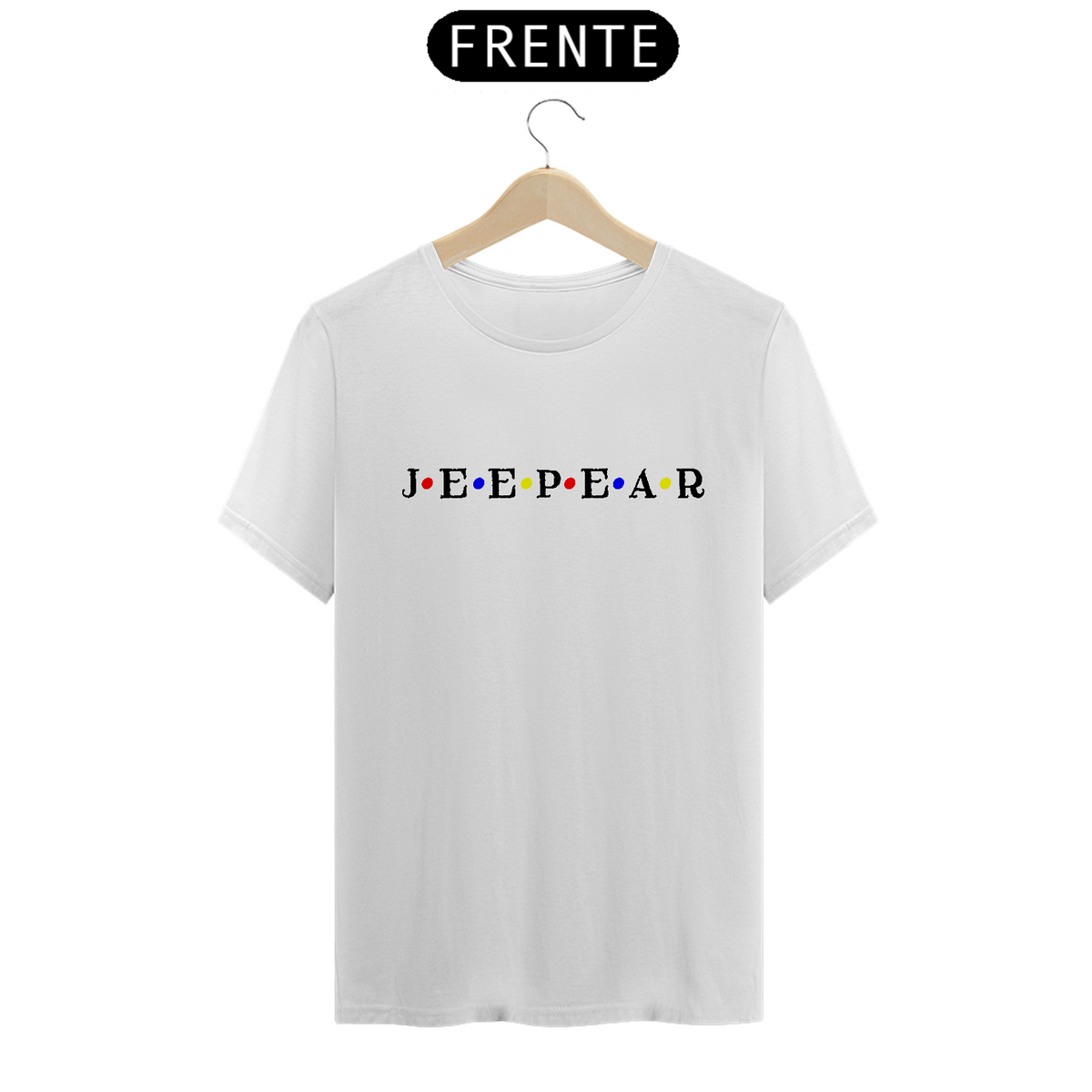 Nome do produto: T-Shirt Quality - Jeepear - Branca