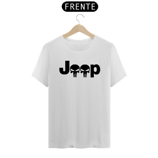 T-Shirt Quality - Caveira Jeep -Black