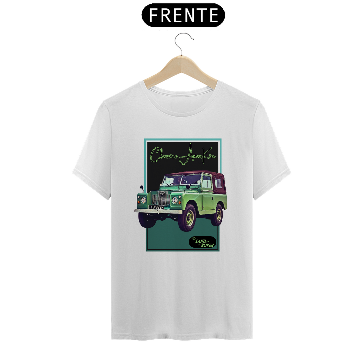 Nome do produto: T-Shirt Quality - Clássicos Anarkia - The Land Rover