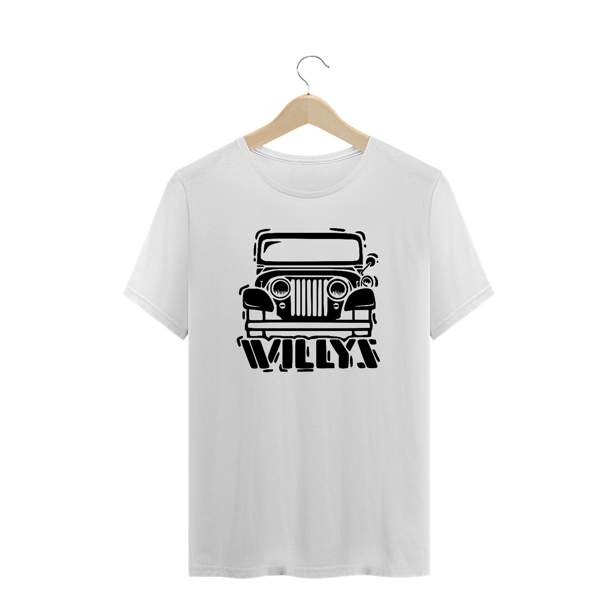 Nome do produto: Camisa Plus Size - Willys Black