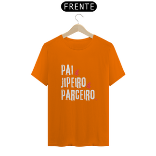 Nome do produtoT-Shirt Quality - Pai & Jipeiro - Branco