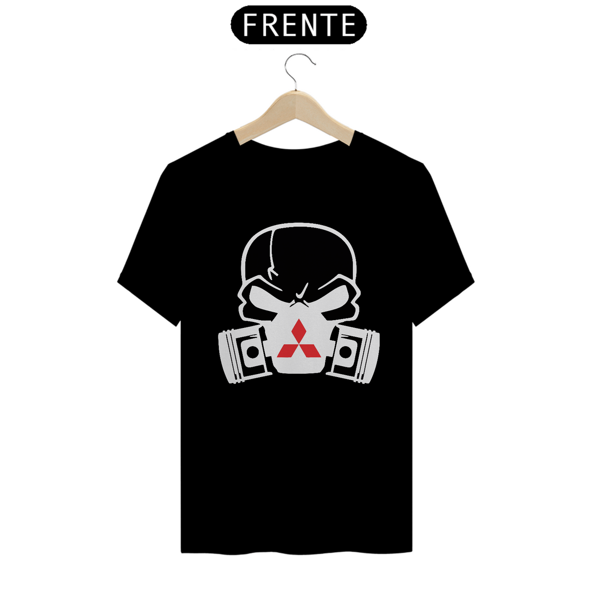 Nome do produto: T-Shirt Quality - Caveira MIT