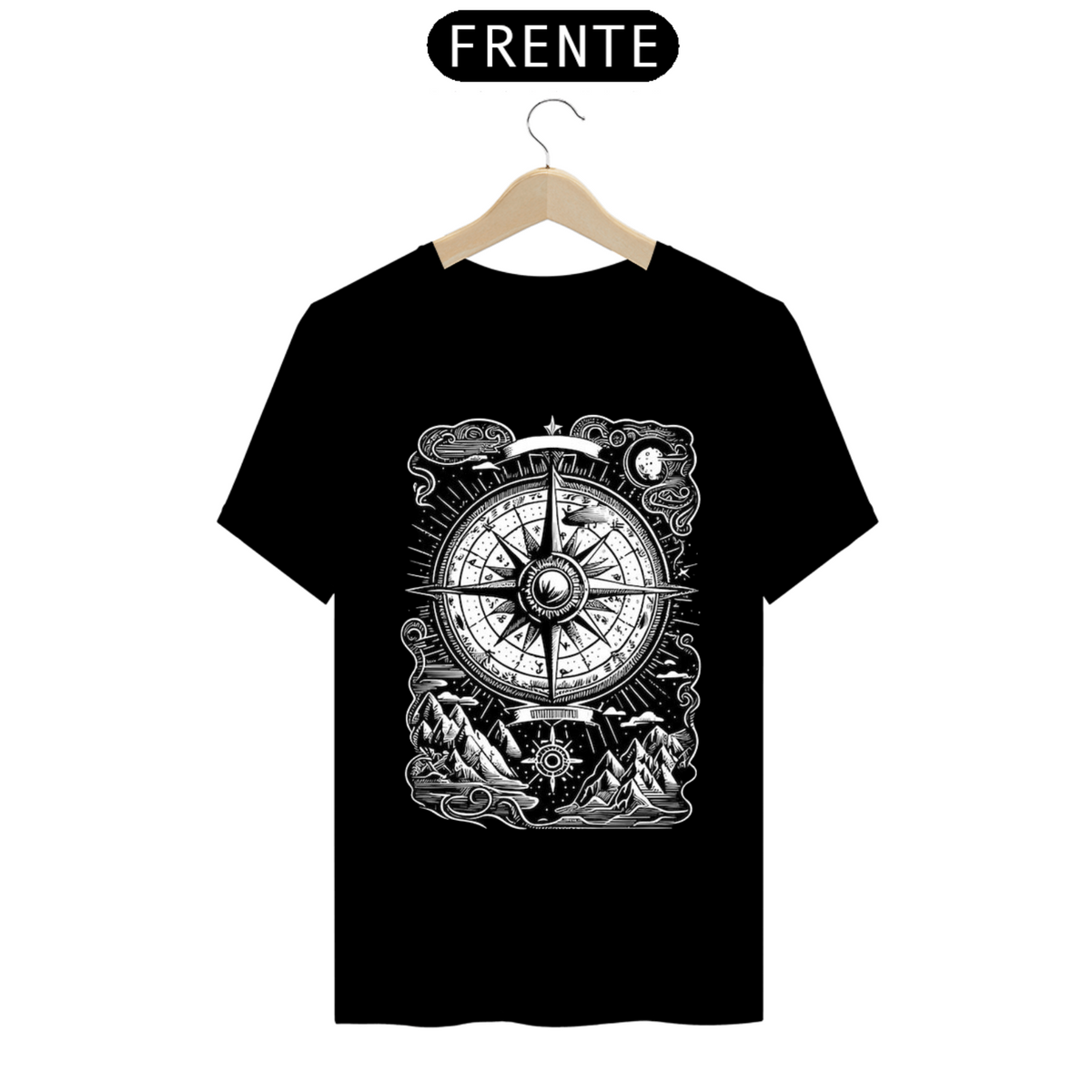 Nome do produto: T-Shirt Prime - Rosa dos Ventos