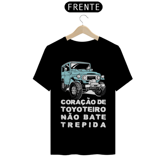T-shirt Qualit Toyota Bandeirante - Letra Branca